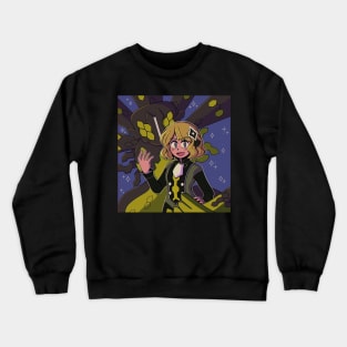 vaporwave anime aesthetic girl serena video game Crewneck Sweatshirt